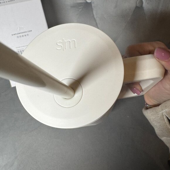 Simple Modern 40oz Pink Hearts on White Straw Tumbler NEW WITH‎ TAG - Picture 9 of 9